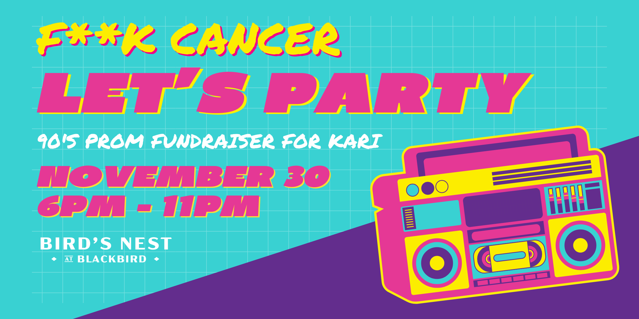 F**K Cancer Let's Party 