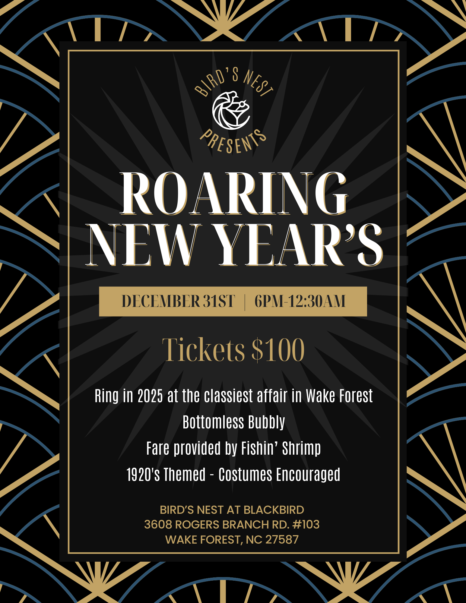 Roaring New Years Event