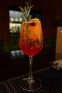 Cranberry Aperol Spritz